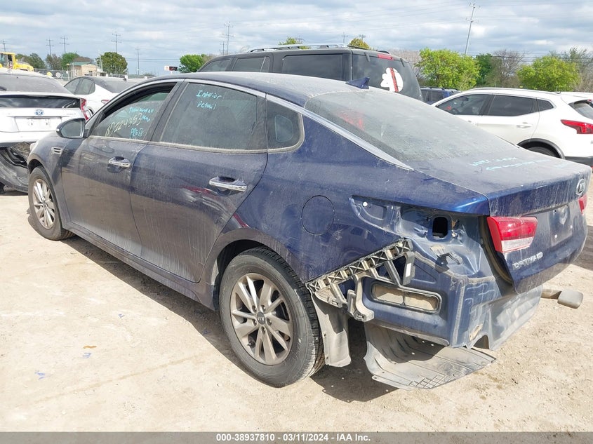 2018 Kia Optima Lx VIN: 5XXGT4L37JG224353 Lot: 38937810