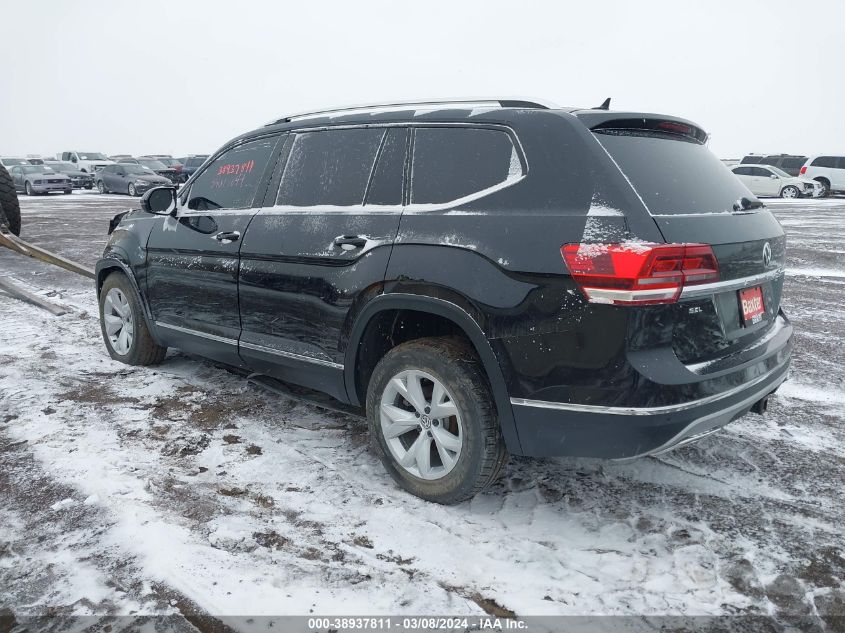 2018 Volkswagen Atlas 3.6L V6 Sel VIN: 1V2MR2CA3JC518867 Lot: 38937811