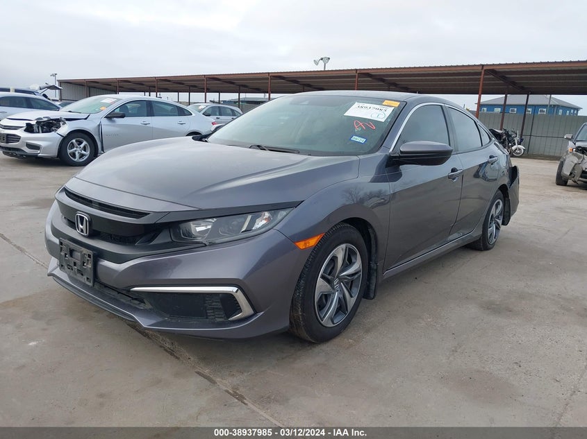 2020 HONDA CIVIC LX - 2HGFC2F66LH575472
