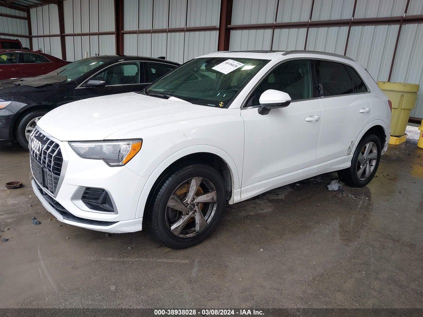 2020 Audi Q3 Premium 45 Tfsi Quattro Tiptronic VIN: WA1AECF3XL1032813 Lot: 38938028