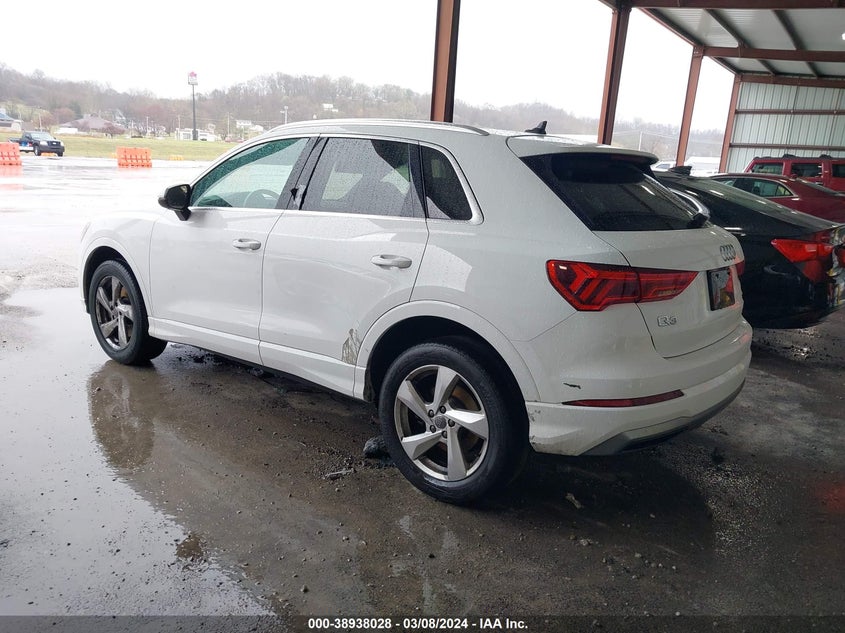 2020 Audi Q3 Premium 45 Tfsi Quattro Tiptronic VIN: WA1AECF3XL1032813 Lot: 38938028