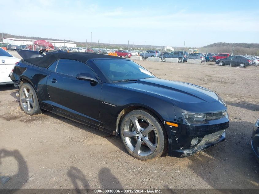 2014 CHEVROLET CAMARO 2LT - 2G1FC3D30E9281312