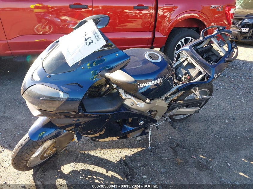2005 KAWASAKI ZX600 J1 - JKAZX4J195A056760