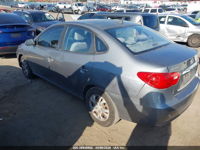 2010 Hyundai Elantra Gls VIN: KMHDU4AD6AU059381 Lot: 38938062