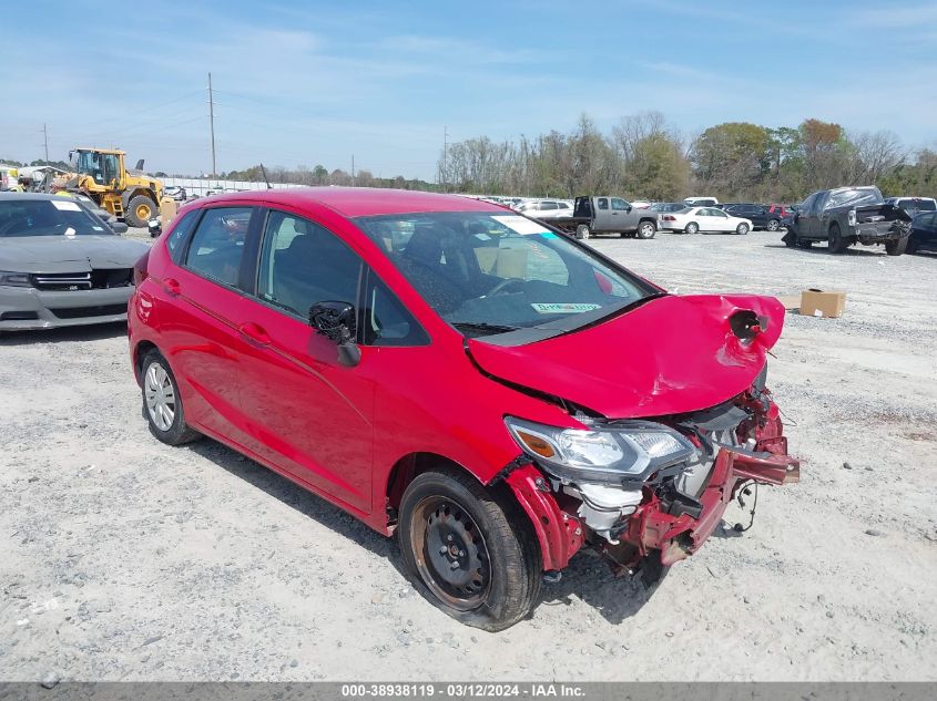 2015 Honda Fit Lx VIN: 3HGGK5H57FM722966 Lot: 38938119