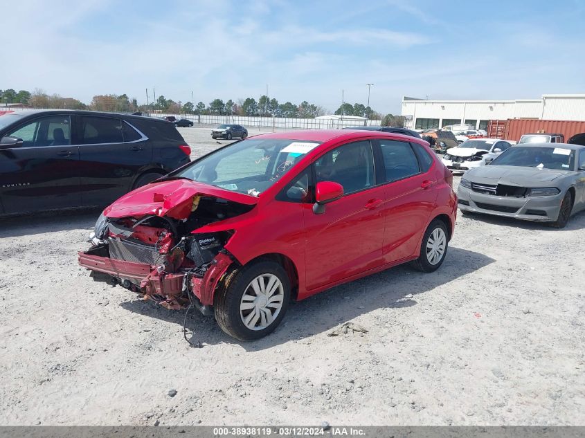 2015 Honda Fit Lx VIN: 3HGGK5H57FM722966 Lot: 38938119