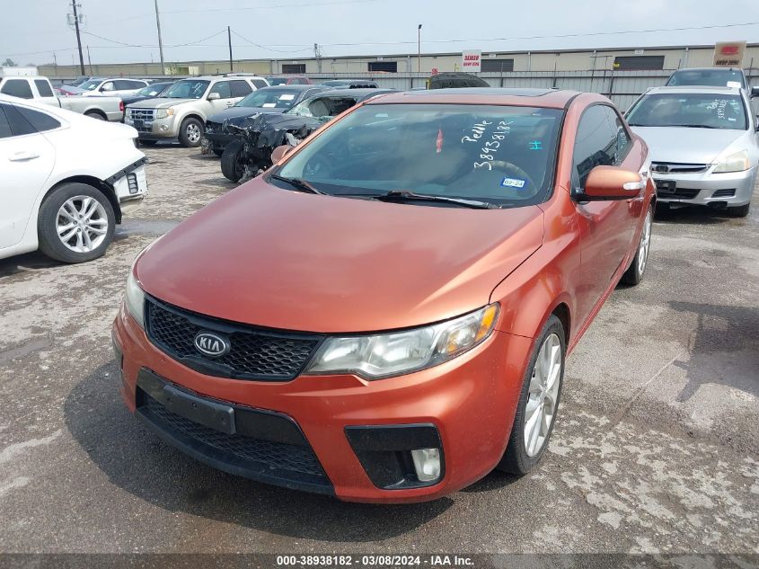 2010 Kia Forte Koup Sx VIN: KNAFW6A31A5103160 Lot: 38938182