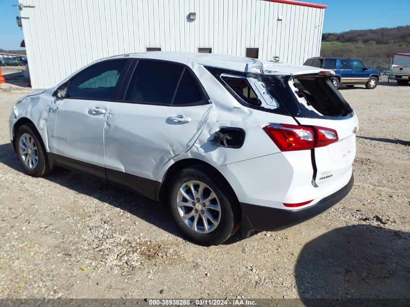 2021 Chevrolet Equinox Fwd Ls VIN: 3GNAXHEV5MS139114 Lot: 38938288