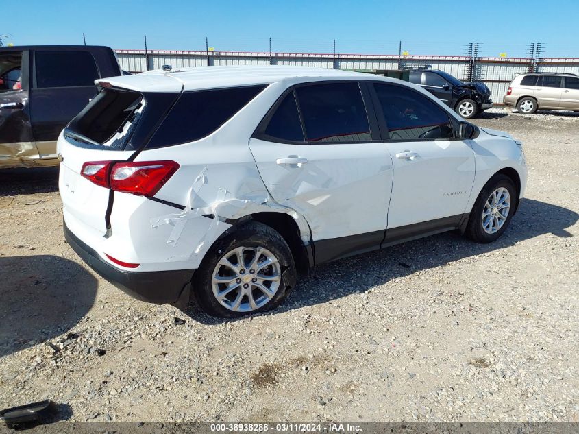 2021 Chevrolet Equinox Fwd Ls VIN: 3GNAXHEV5MS139114 Lot: 38938288