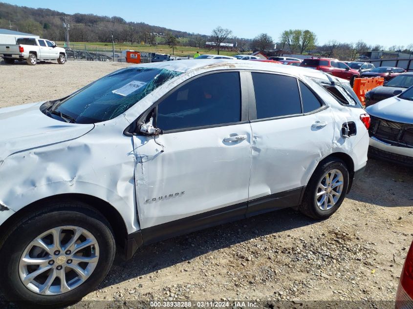 2021 Chevrolet Equinox Fwd Ls VIN: 3GNAXHEV5MS139114 Lot: 38938288