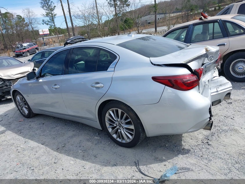 2019 INFINITI Q50 3.0T LUXE - JN1EV7AP1KM515566