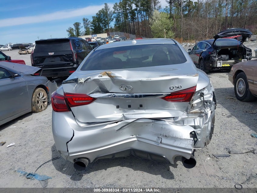 2019 INFINITI Q50 3.0T LUXE - JN1EV7AP1KM515566