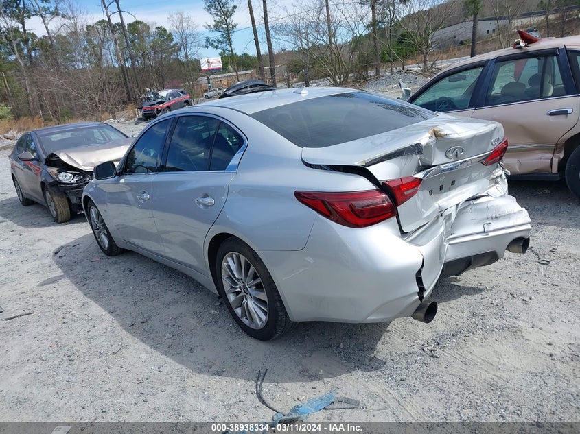2019 INFINITI Q50 3.0T LUXE - JN1EV7AP1KM515566