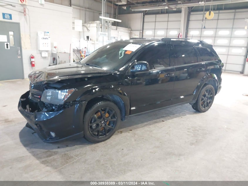 VIN 3C4PDDEG3KT838173 2019 DODGE JOURNEY GT