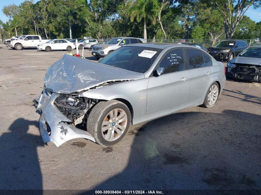 2007 BMW 328I VIN: WBAVA37597NL12656 Lot: 38938404