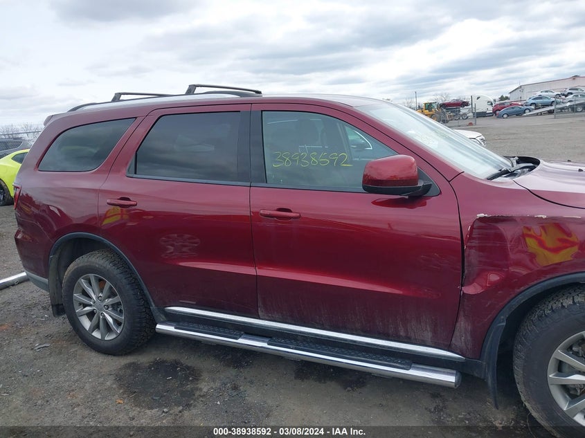 VIN 1C4RDJAG2HC601451 2017 DODGE DURANGO SXT AWD