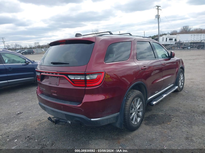 VIN 1C4RDJAG2HC601451 2017 DODGE DURANGO SXT AWD
