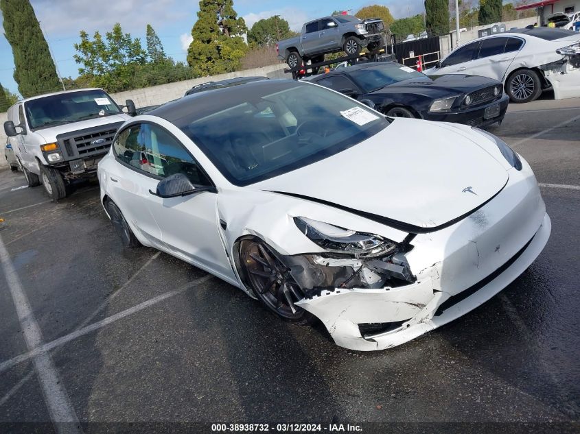 2021 TESLA MODEL 3 STANDARD RANGE PLUS REAR-WHEEL DRIVE - 5YJ3E1EA7MF061262