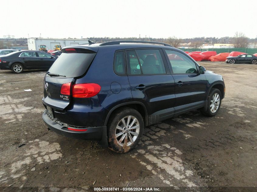 2015 Volkswagen Tiguan Se VIN: WVGBV7AX8FW511794 Lot: 38938741