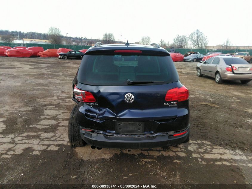 2015 Volkswagen Tiguan Se VIN: WVGBV7AX8FW511794 Lot: 38938741