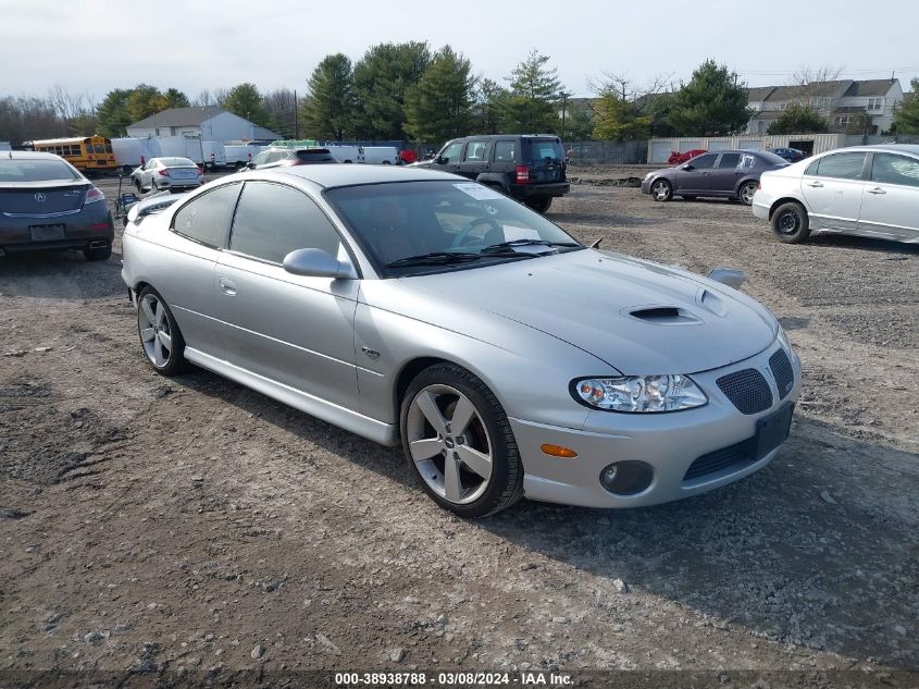 2005 Pontiac Gto VIN: 6G2VX12U25L446400 Lot: 38938788