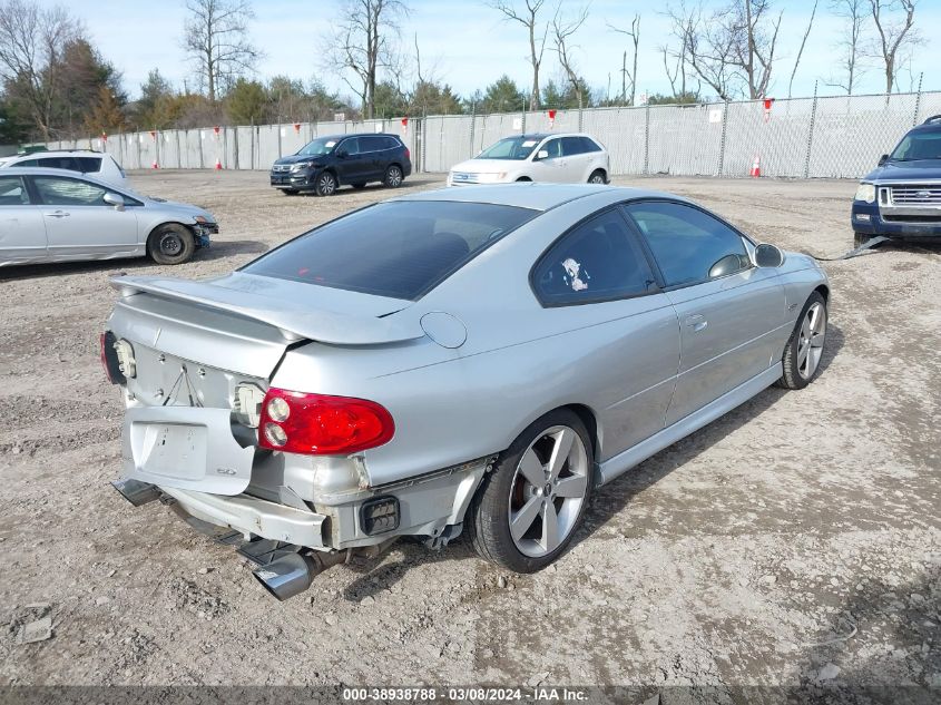 2005 Pontiac Gto VIN: 6G2VX12U25L446400 Lot: 38938788