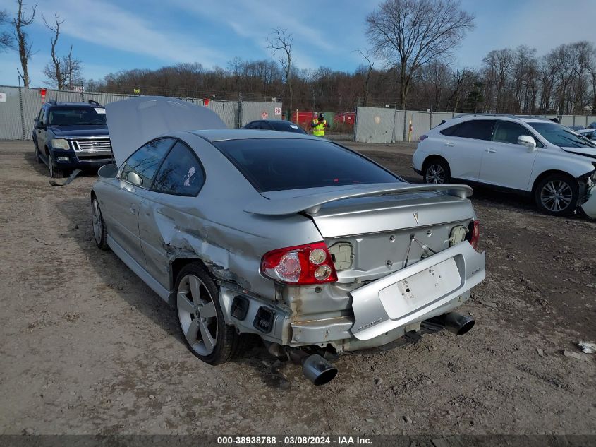 2005 Pontiac Gto VIN: 6G2VX12U25L446400 Lot: 38938788