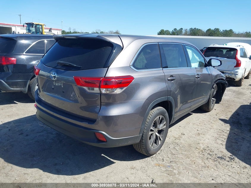 2019 TOYOTA HIGHLANDER VIN: 5TDZARFH1KS060715