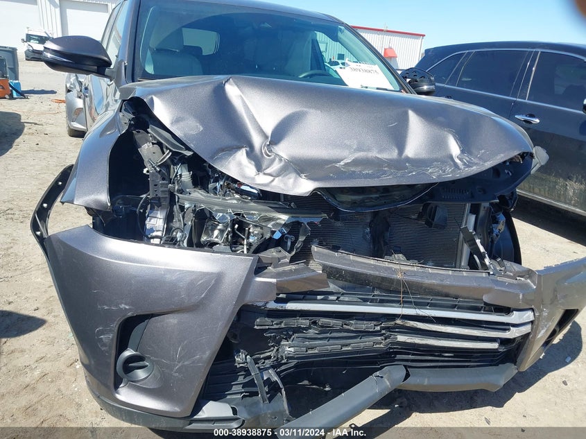 2019 TOYOTA HIGHLANDER VIN: 5TDZARFH1KS060715