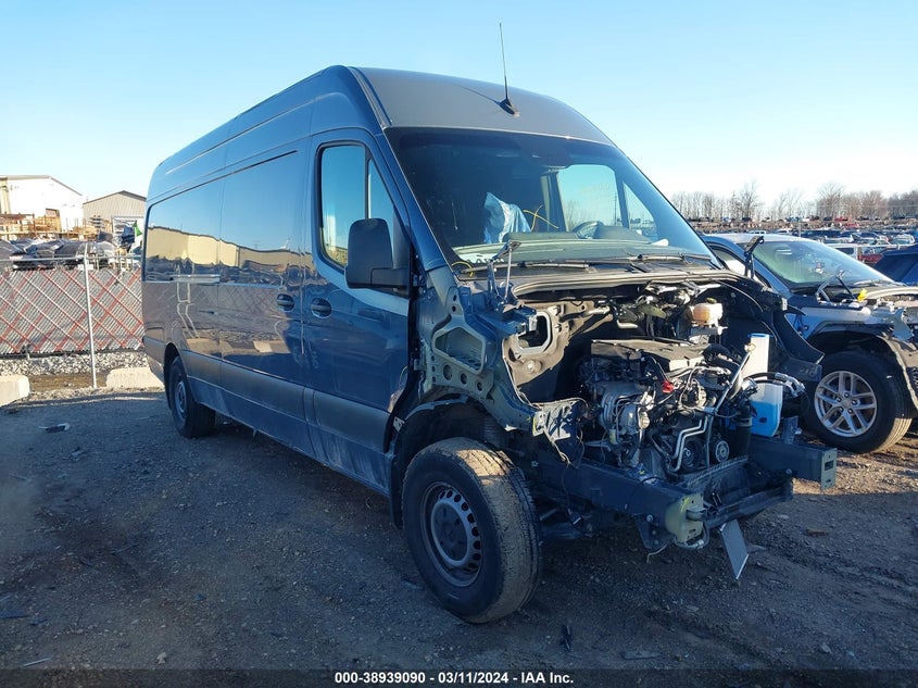 2021 Mercedes-Benz Sprinter 2500 High Roof I4 VIN: W1Y40CHY6MT070714 Lot: 38939090