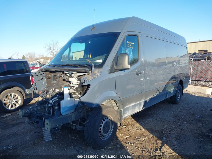 2021 Mercedes-Benz Sprinter 2500 High Roof I4 VIN: W1Y40CHY6MT070714 Lot: 38939090