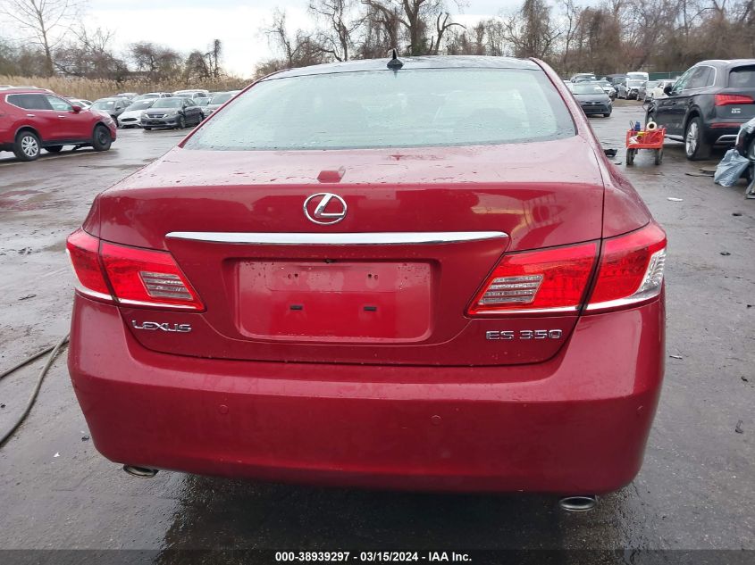 2010 Lexus Es 350 VIN: JTHBK1EG7A2354505 Lot: 38939297