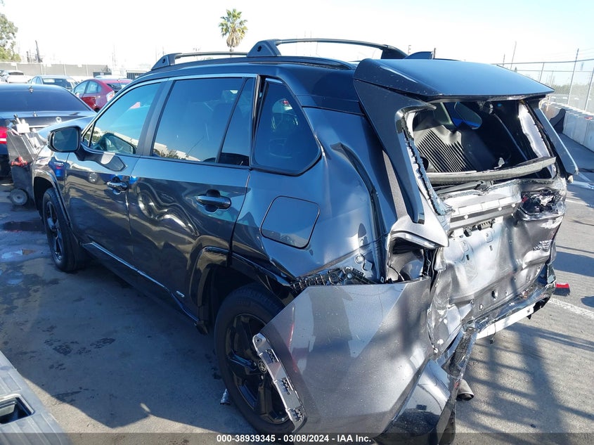 VIN 4T3E6RFV3MU061954 2021 TOYOTA RAV4 XSE HYBRID