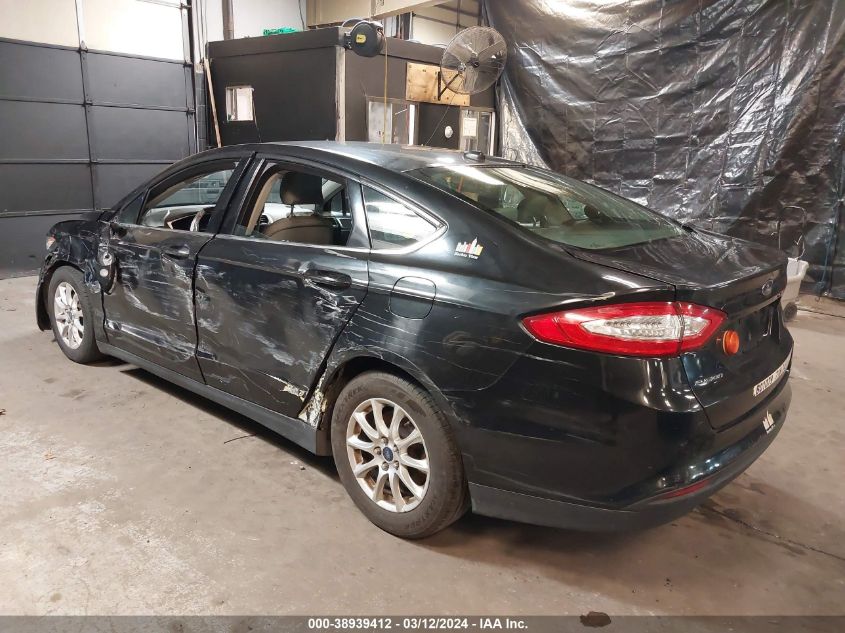 2015 Ford Fusion S VIN: 3FA6P0G73FR202368 Lot: 38939412