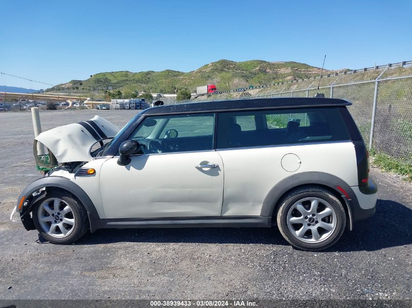 2009 Mini Cooper Clubman VIN: WMWML33529TX50378 Lot: 38939433