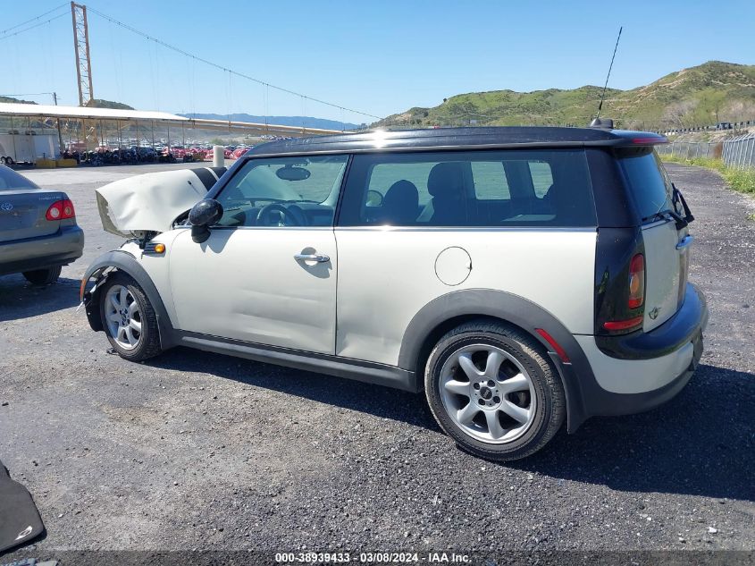 2009 Mini Cooper Clubman VIN: WMWML33529TX50378 Lot: 38939433