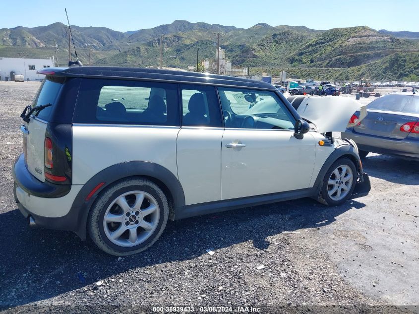 2009 Mini Cooper Clubman VIN: WMWML33529TX50378 Lot: 38939433