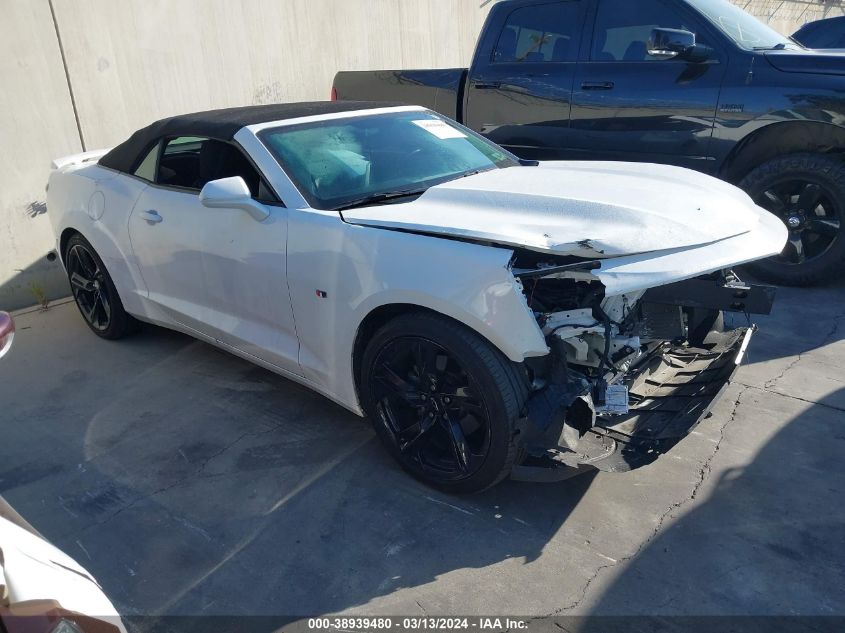 2021 CHEVROLET CAMARO RWD  1LT - 1G1FB3DX6M0122499