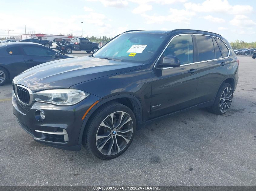 2015 BMW X5 Sdrive35I VIN: 5UXKR2C56F0H38638 Lot: 38939728