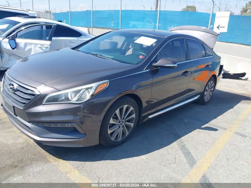 2016 HYUNDAI SONATA SPORT - 5NPE34AF0GH308581