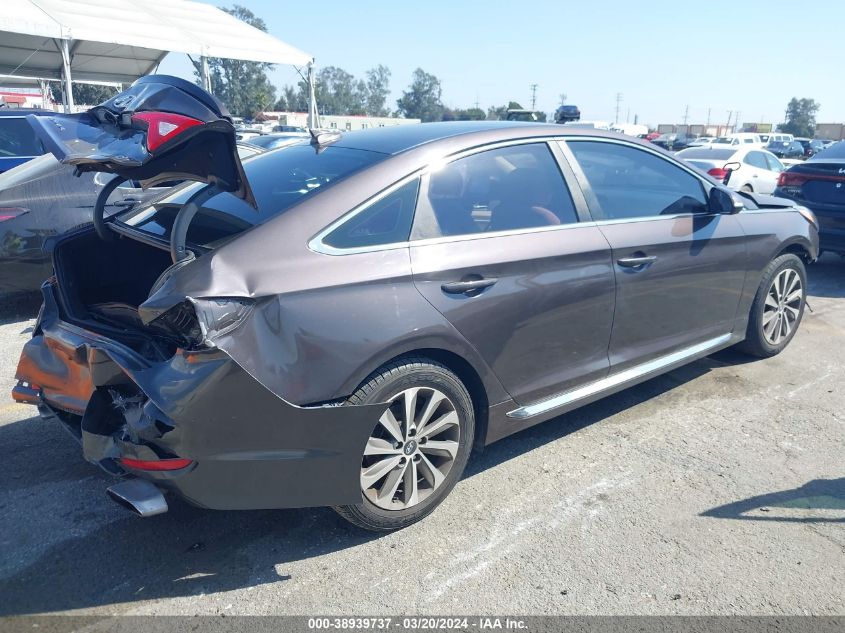 2016 HYUNDAI SONATA SPORT - 5NPE34AF0GH308581