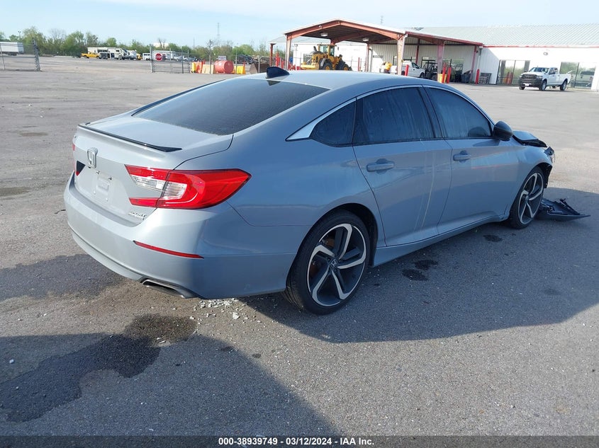 2021 HONDA ACCORD SPORT SE 1HGCV1F47MA077660