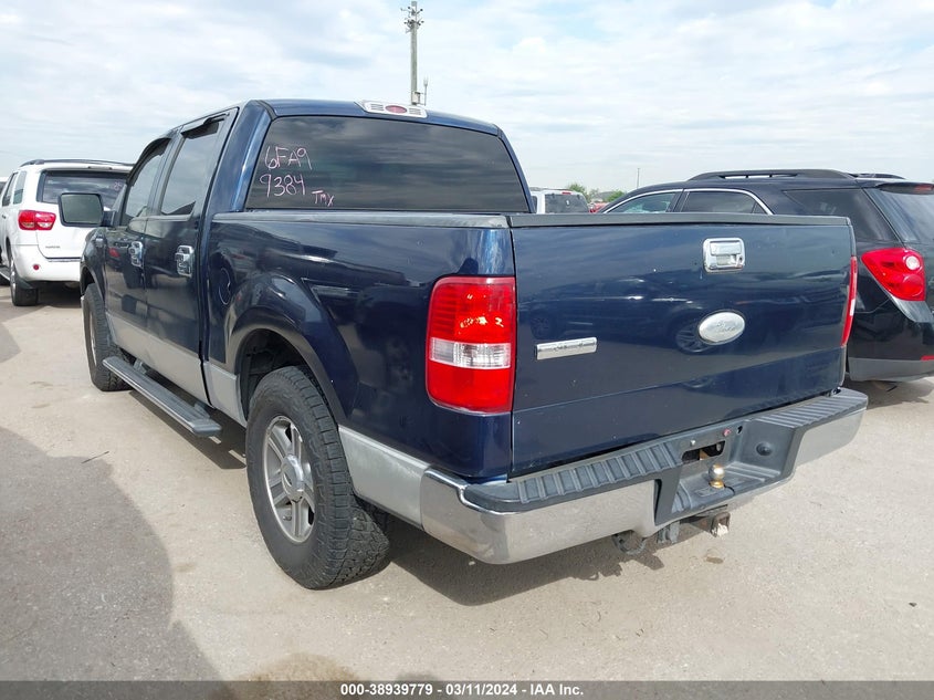 2006 FORD F-150 VIN: 1FTRW12W56FA99384