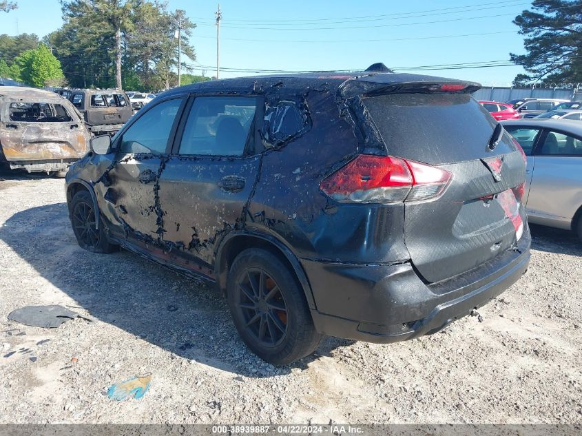 2017 Nissan Rogue S VIN: JN8AT2MT8HW382741 Lot: 38939887