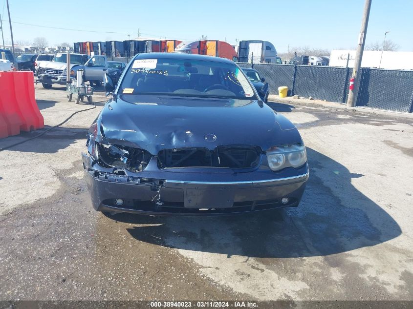 WBAGN63413DR13555 2003 BMW 745Li