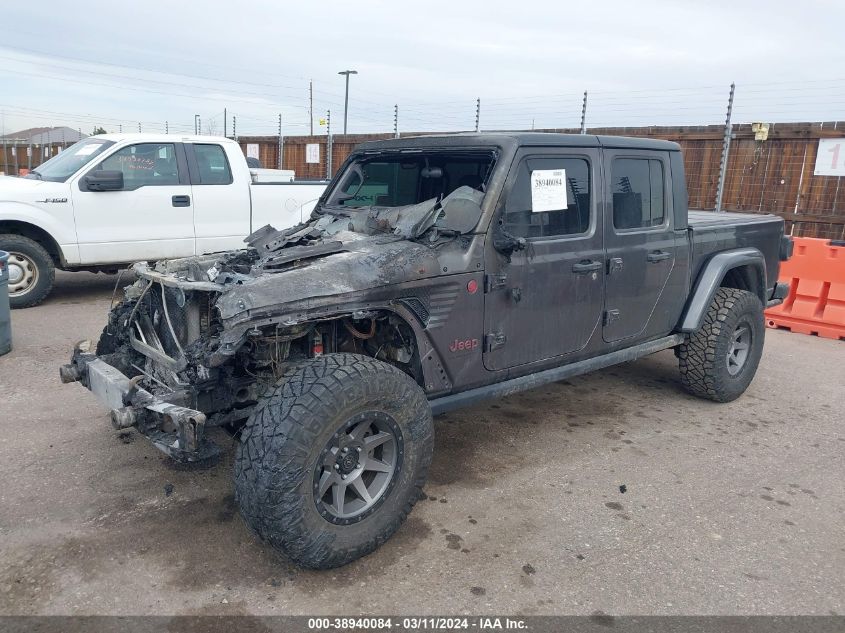 2020 Jeep Gladiator Rubicon 4X4 VIN: 1C6JJTBG0LL142503 Lot: 38940084