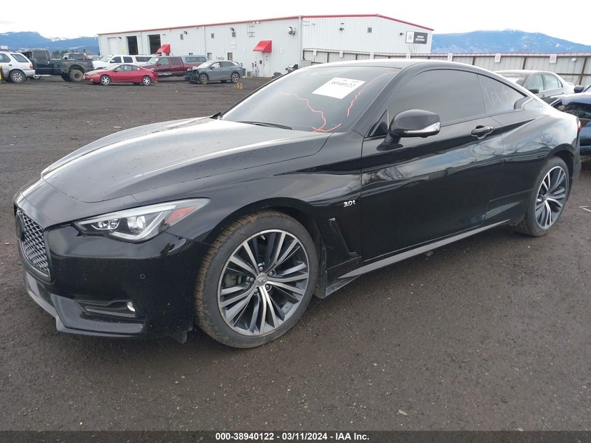 2019 Infiniti Q60 3.0T Luxe VIN: JN1EV7EL1KM290511 Lot: 38940122