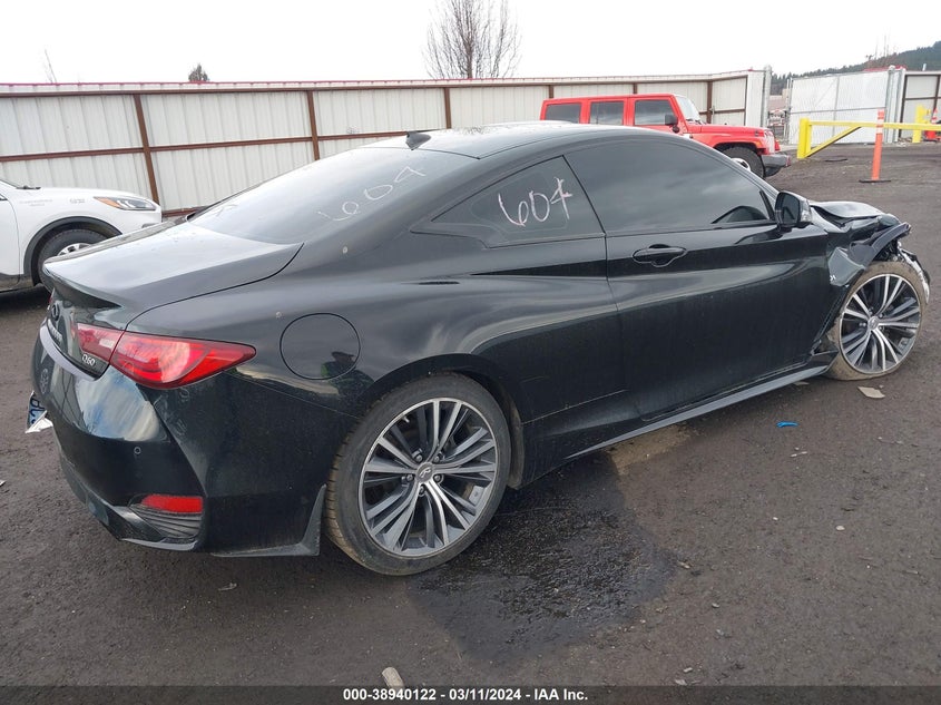2019 Infiniti Q60 3.0T Luxe VIN: JN1EV7EL1KM290511 Lot: 38940122