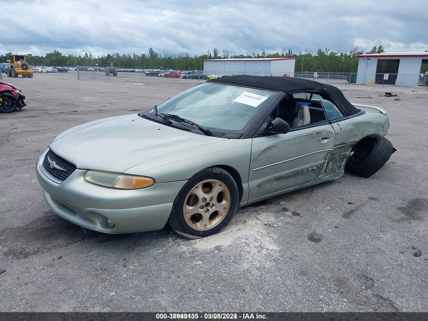 1999 Chrysler Sebring Jxi VIN: 3C3EL55H5XT539644 Lot: 38940135