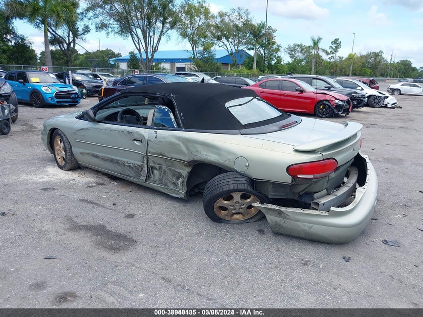 1999 Chrysler Sebring Jxi VIN: 3C3EL55H5XT539644 Lot: 38940135